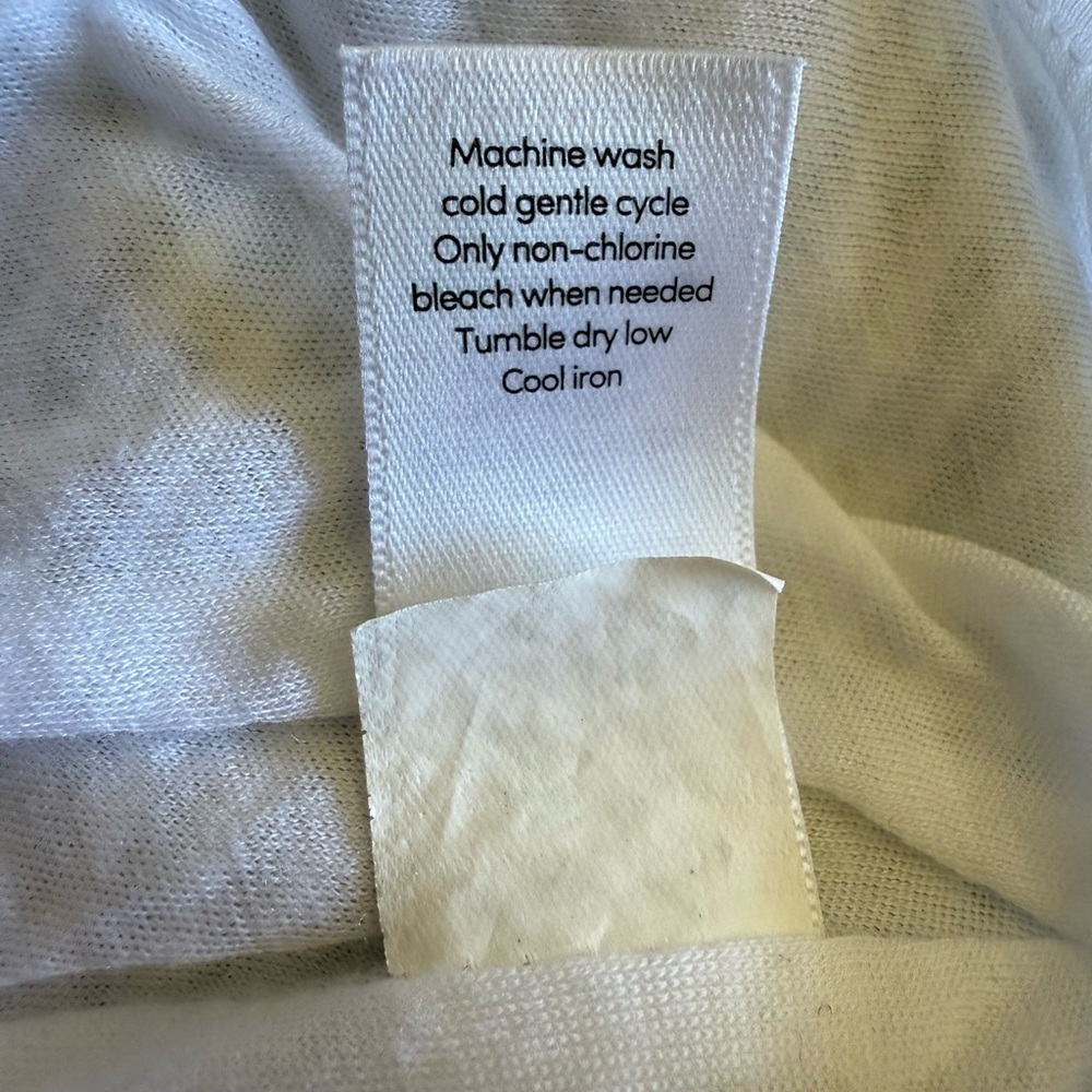 Athleta Mini Carefree Tee Dress in Grey & White Stripe Size XL - Picture 6 of 8